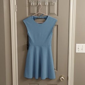 NWT ARITZIA TALULA PALMETTO DRESS MARINA SIZE SMALL